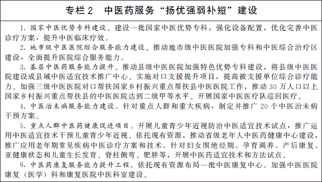 國(guó)務(wù)院辦公廳關(guān)于印發(fā) “十四五” 中醫(yī)藥發(fā)展規(guī)劃的通知(圖4)