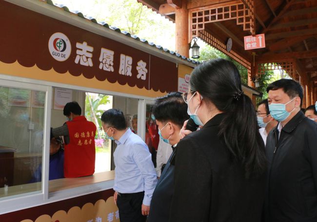 國(guó)家民政部李紀(jì)恒部長(zhǎng)一行蒞臨福州市國(guó)德老年康養(yǎng)中心視察(圖10)